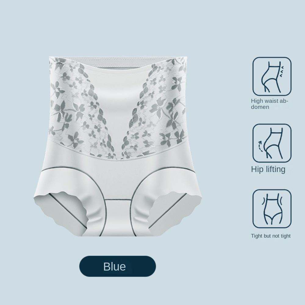 Girdle Panties Postpartum Body Shaper High Waist Lace Floral Briefs Elastic Slimming Shapers Women