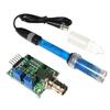 Liquid PH 0-14 Value Detection Regulator Sensor Module Monitoring Control Meter Tester + BNC PH Electrode Probe For Arduino