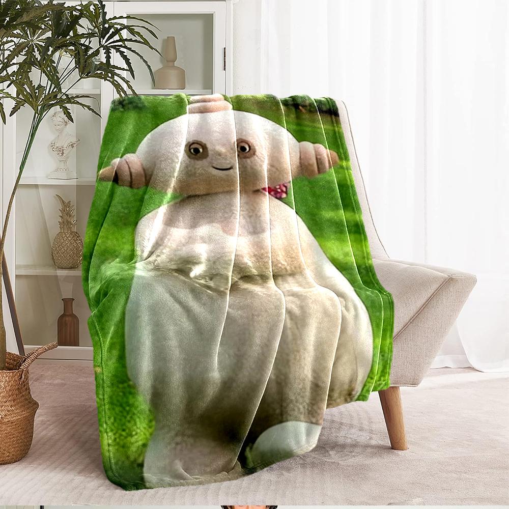 In the Night Garden Theme Printed Blanket - Perfect for Couch, Bed, Travel & Outdoor Use | Machine Washable, Cozy & Durable.