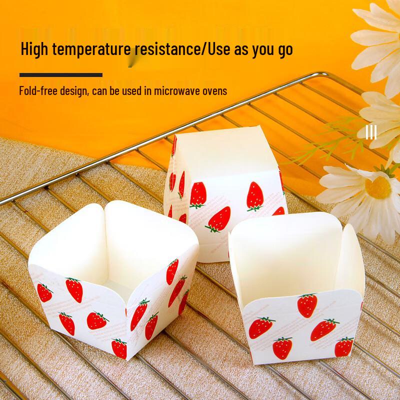 

Chang Baosen Square High-Temperature Baking Paper Cups (300 Count)