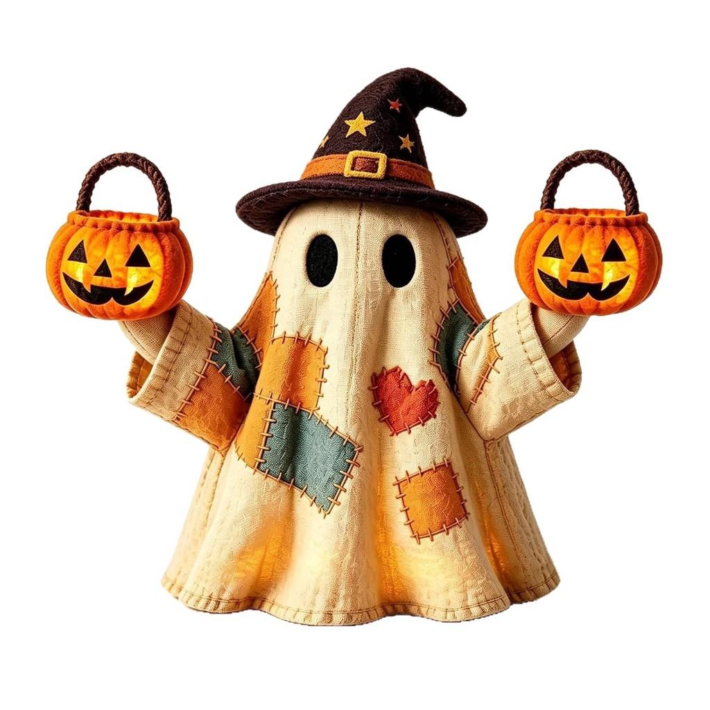 Kürbis Geist Halloween Dekoration Harz Kunstwerk für Party und Geschenk
