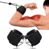 2Pcs Wristband Buckle Hand Strap Fitness Accessory for Arm Workout Training Resistance Rope Exercise Equipment