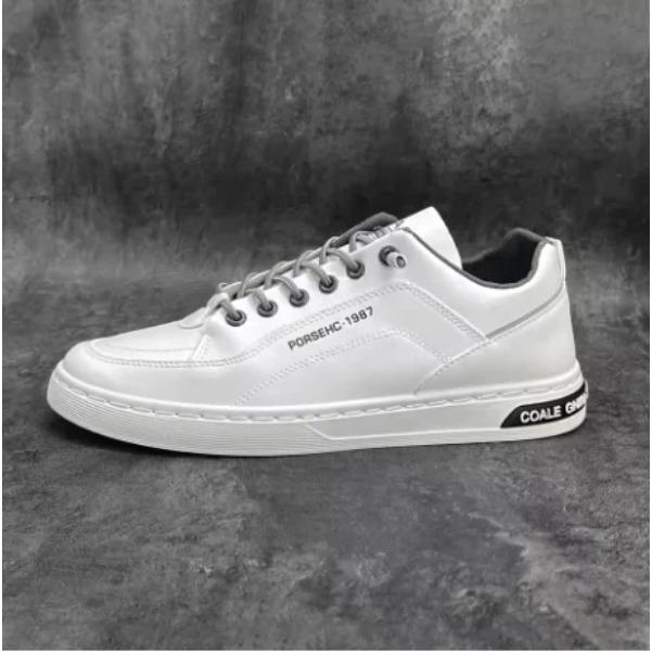 

Men s Thick Sole Sneakers Designer Sports Shoes Fashion Casual Fiber Leather Breathable Height Increase Flat Thick Sole Shoes 39