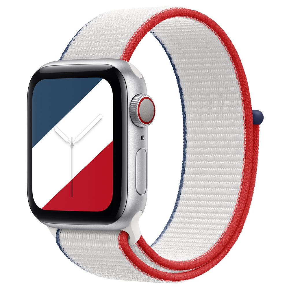 Nylon Sports Loop Strap for Apple Watch SE 6 7  3 4 5 WatchBand iWatch 42mm 38mm 41mm 45mm  Smartwatch International Bracelet