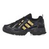 adidas Originals Eqt Gazelle Sneakers Lifestyle Unisex a Punta Rotonda con Lacci Bassi Nero Oro EG5660