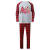 Christmas Print Family Matching Long Sleeved Parent-child Suit Home Clothes Suit Fall