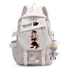 Independent Station Nylon Girl School Bag Suitable for Teen Students Cute Bound Teen Flower Zijun, Backpack