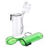 2 Pcs Water Proof Storage Case Reusable Plastic Portable Airtight Container with Whistle Rope for Family Hiking Travel