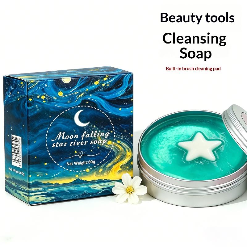 Natural Makeup Brush Cleaner Soap Multi Functional Washing Outdoor Portable Cosmetics Travel Beauty Cleaner Tools Reusable