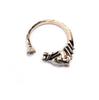 1Pc Women Fashion Horse Head Adjustable Index Finger Opening Ring Characteristic Jewelry