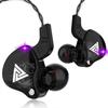 QKZ Ak6 Dynamic Earphones HIFI Heavy Bass Earbuds In Ear Monitor Sport Noise Cancelling Headset Stereo Gaming Headphone with Mic