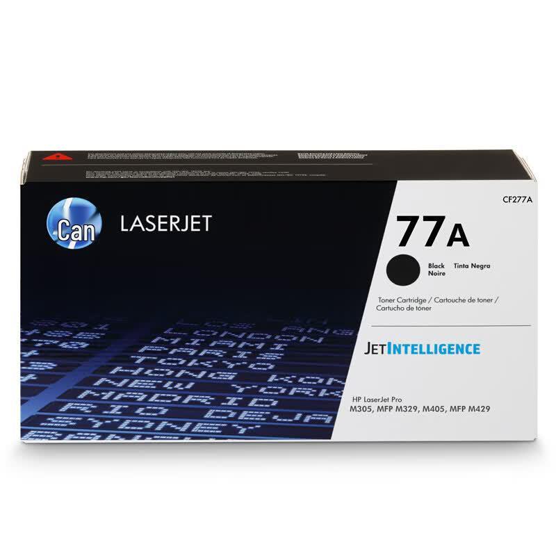 HP 77A CF277A Black Original LaserJet Toner Cartridge