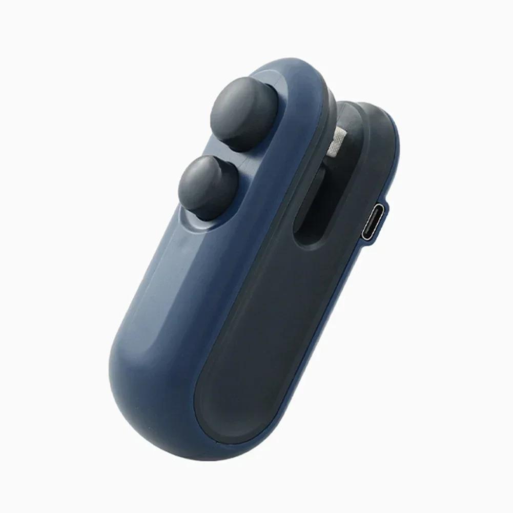 

Мини-машина для запечатывания термопакетов, пакеты для запечатывания пакетов, пластиковый запечатщик для пищевых продуктов, зажим для сумки, ручной запечатщик, термосварщик для упаковки пищевых продуктов синий