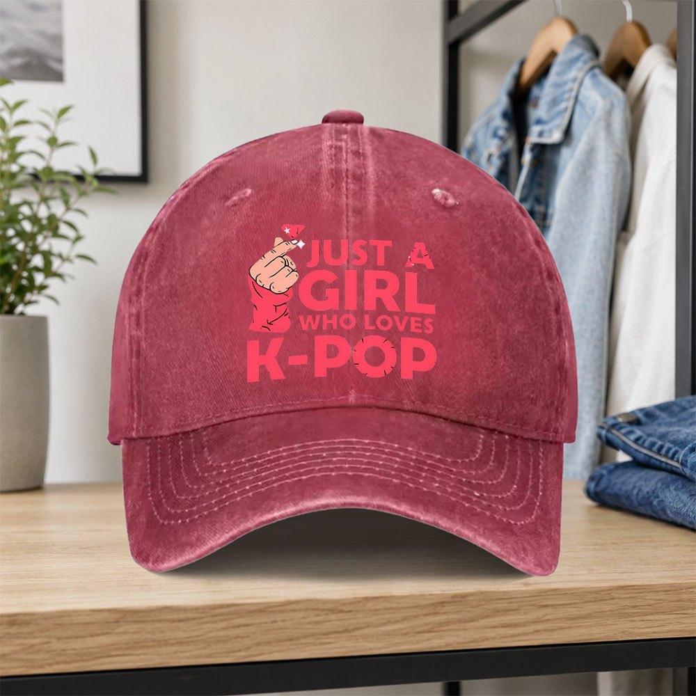 pc New Finger Heart KPOP AllMatch Retro Washed Baseball Cap Unisex Trendy Accessory Couple Daily Same Style Hat Classic Dad Ha