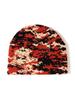 Beams Men's Digital Camouflage Watch Cap, Red/Free