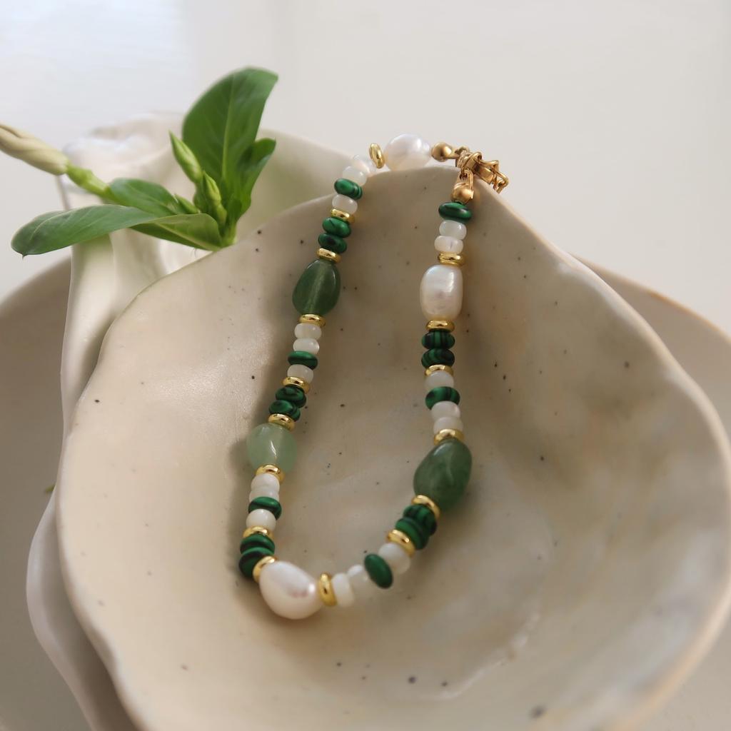 Yori Freshwater Pearl Beaded Bohemian Necklace Luxury High-Grade Fashion Shiny Jewelry Gift for Women 2025 NEW