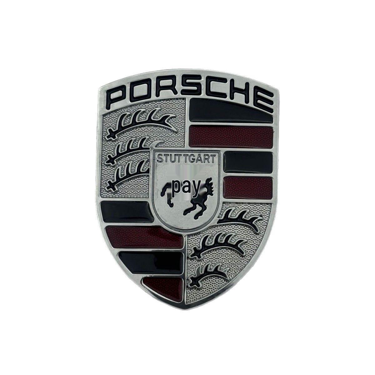 3D Металлическая наклейка-эмблема на автомобиль - Стиль Ferrari, Porsche, Lamborghini