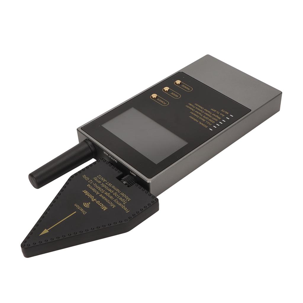 Camera Bug Detector Portable 50MHz‑8GHz High Sensitivity Wireless Signal Detector for Hidden Camera