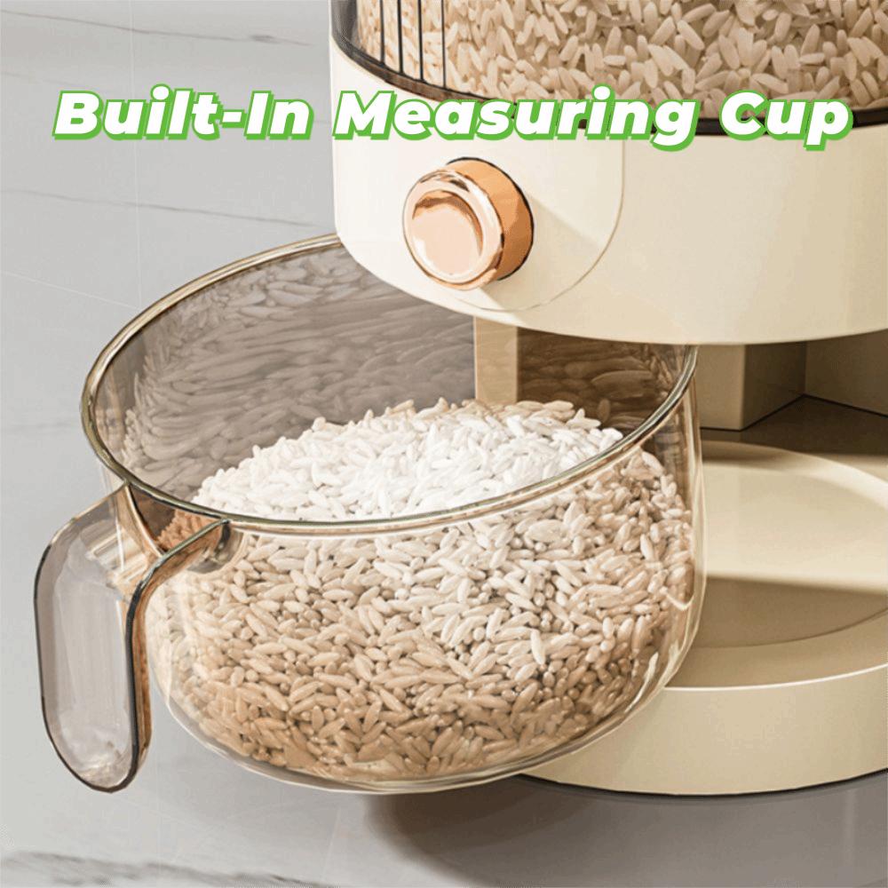 5/10kg Reispender Insektensicher Bohnen Aufbewahrungsbehälter Haushalts Reislagerbehälter Vorratskammer