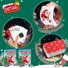 36925 Sets Weihnachts-Pokerkarten Weihnachten Weihnachtsmann Thema Kartenspiel Kinder