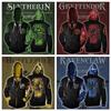 Harry 3d Potter Sweater Zipper Hooded Sportswear Cosplay Sweatshirts Hoodies
