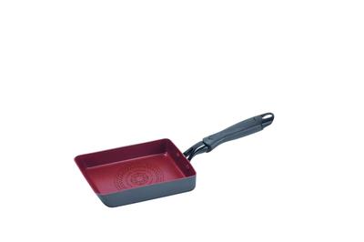 Perlmetall Tamagoyaki 13 x 18 Induktion Diamant Kochpfanne, cm, Kompatibel, Beschichtung, Zeichen, HB-5588