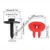 X7JF Shaking Resistant Undercarriage Clip Screw Bundle Plastic Automotive Clip Fasteners Simple Installs for Vehicle