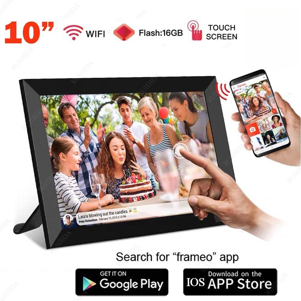 10.1 Inch HD 16GB WIFI Digital Picture Frame Big Storage Capacity Smart Electronic Image Album Digital Photo Frame