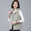 Frühling Herbst Weste Jacke Damen Locker Umlegekragen Lässig Ärmellos Mantel Mode Kurz Weste Top Weiblich