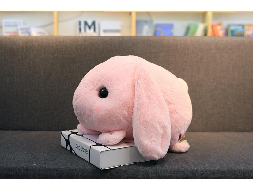 "Lop-Eared Rabbit Plush Pillow Toy - Big-Eyed, Soft Doll for Kids"