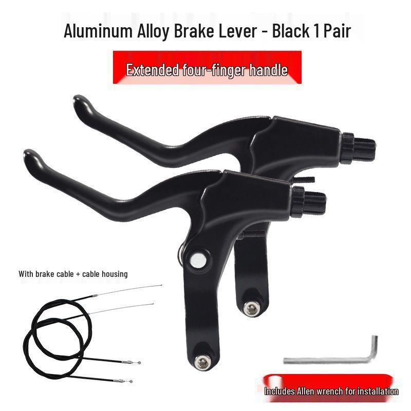 Aluminum Alloy Mountain Bike Brake Lever - Metal Disc Brake Handle