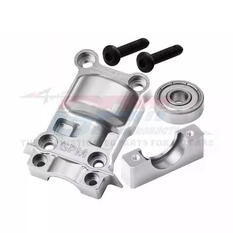 GPM for Traxxas 1/6 XRT 1/5 X-MAXX Ultimate 6S 8S Monster Truck RC Car Metal Extended Large Bearing Rear Gear Cover 7787 7887