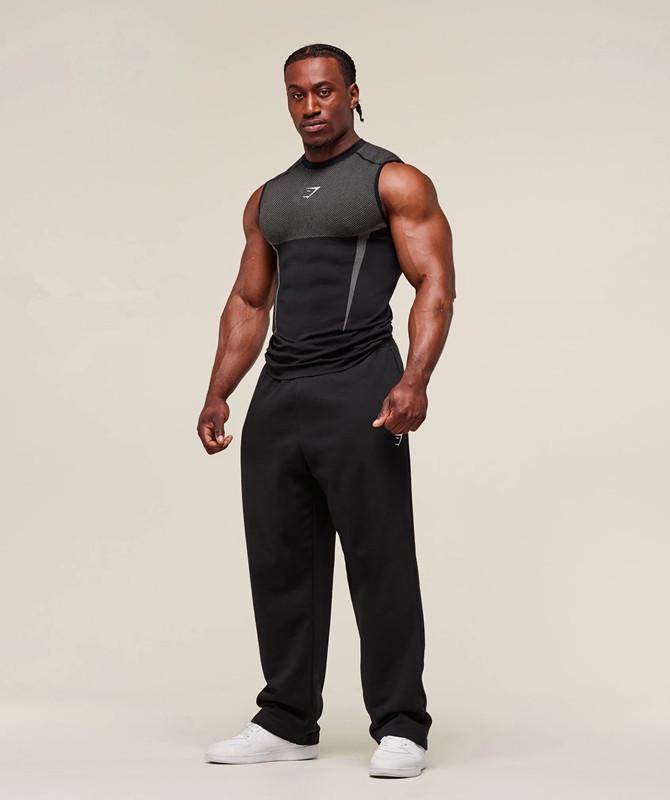 American Style Muscle Fitness Tank Top - Breathable Sleeveless Sportswear