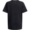 Under Armour Logo Round Neck Loose Fit Short Sleeve T-Shirt Women tops Black 1387318-001