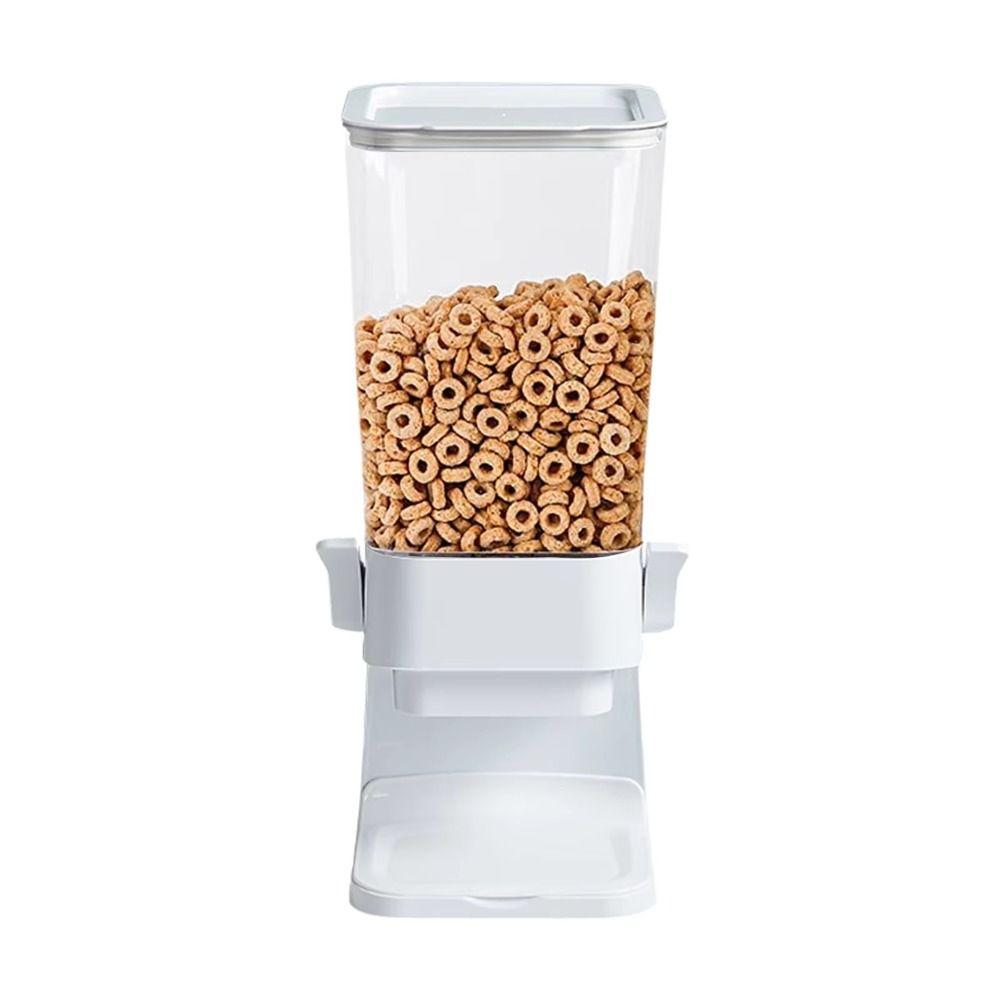 Plastic Candy Powder Storage Tank Trap-door Design Candy Box  for Keeps Cereal