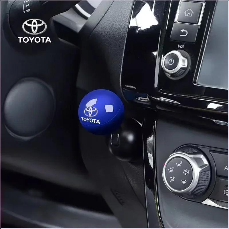 Push Start Button Lever Creative Protective Cover Car Logo for Toyota TRD GR Yaris Corolla Avensis Aygo Vitz Vios Yaris Mark-X Mirai