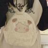 Cute Cartoon Cat Plush Backpack 2024 New Large Capacity Student Backpack Shoulder Bag