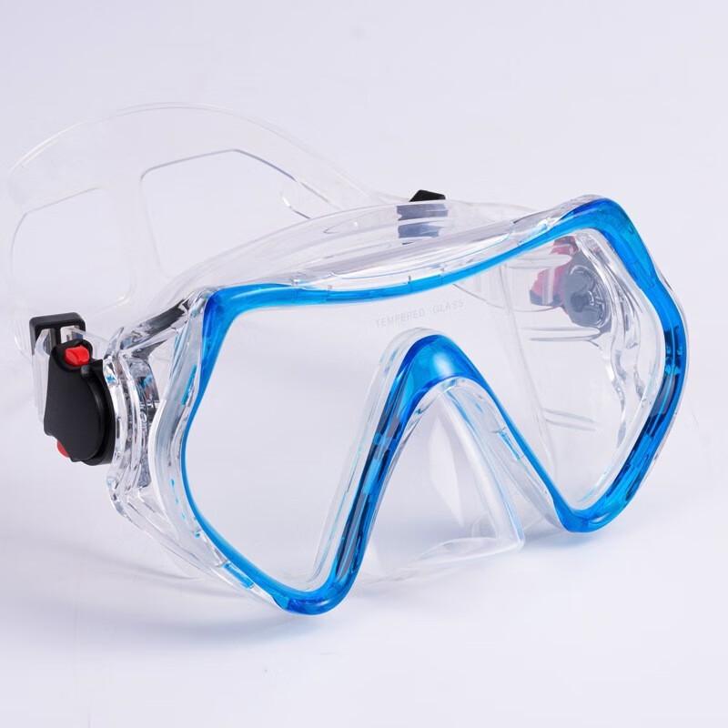 WEZHO Large Frame Diving Mask and Snorkel Set