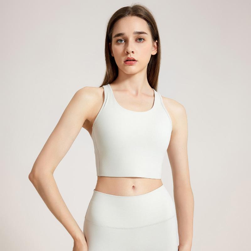 

Дышащий спортивный цельный топ-майка без подкладки для бега с высокой ударной нагрузкой Large