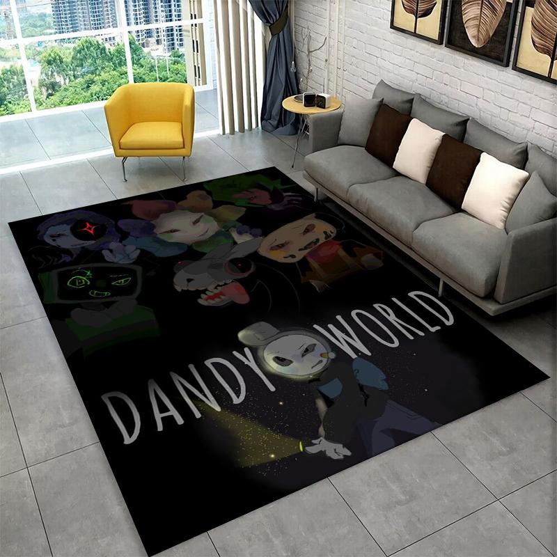 Kober Dandy World Kreslený Protiskluzový Koberec do Obývacího Pokojí, Ložnice, Herny, Měkká Podložka na Podlahu Dekorace Domu Koberec do Dětského Pokojí