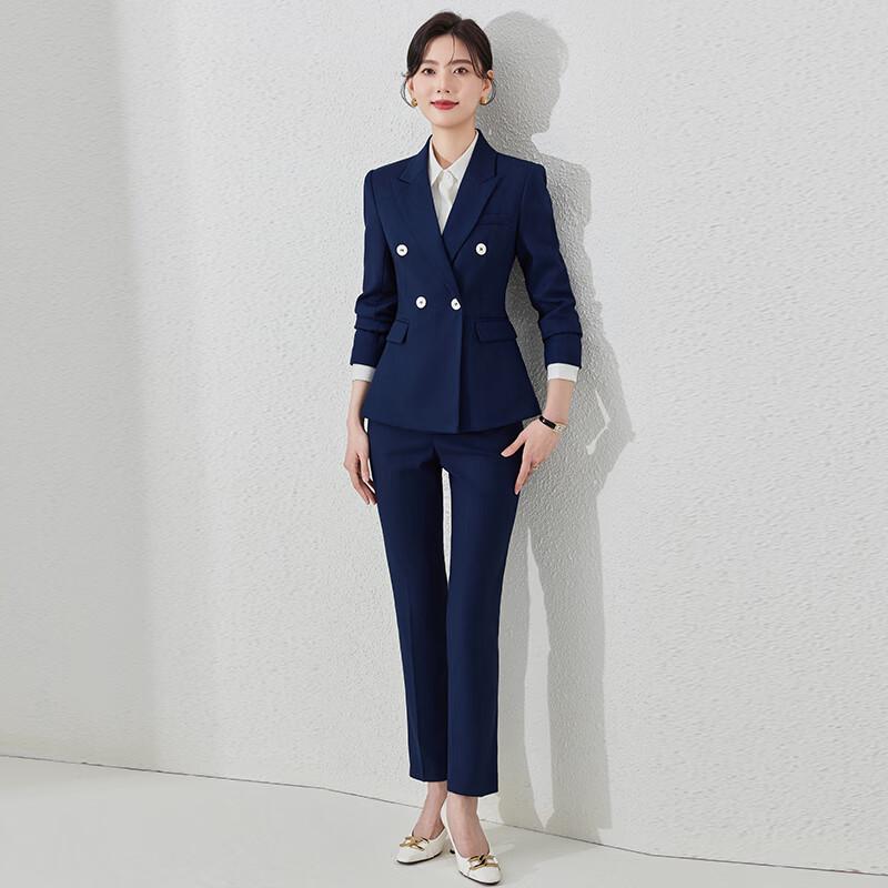 

Женский профессиональный костюм-двойка/тройка Kaseye (пиджак и брюки/юбка) S