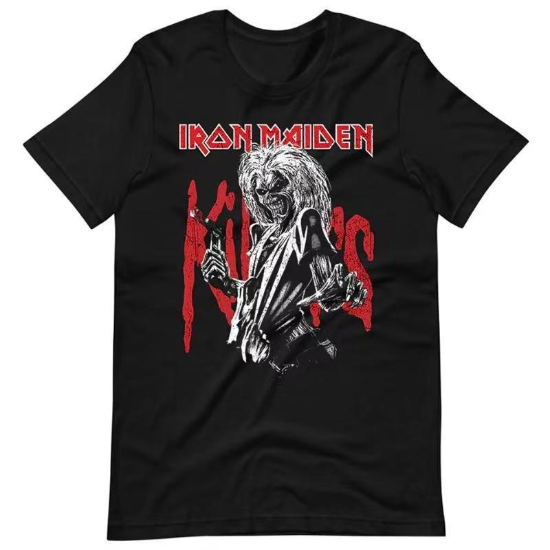 Monster Amerikansk Retro Tryckt Rundhalsad Huvtröja för Höst/Vinter 2025 Lös och Avslappnad Streetwear för Män och Kvinnor