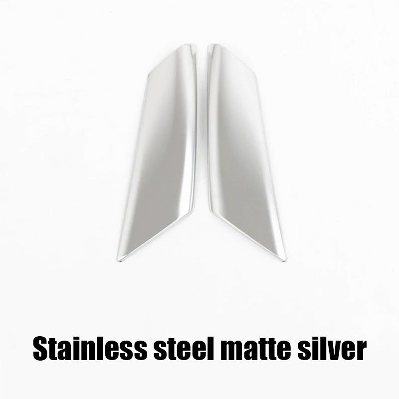 For Peugeot 2008 Interior armrest decoration sequin stainless steel interior door handle accessories