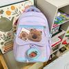 Schoolbag cute cartoon new ins bar cute pain bag Japanese versatile schoolbag junior high school backpack large capacity backpack