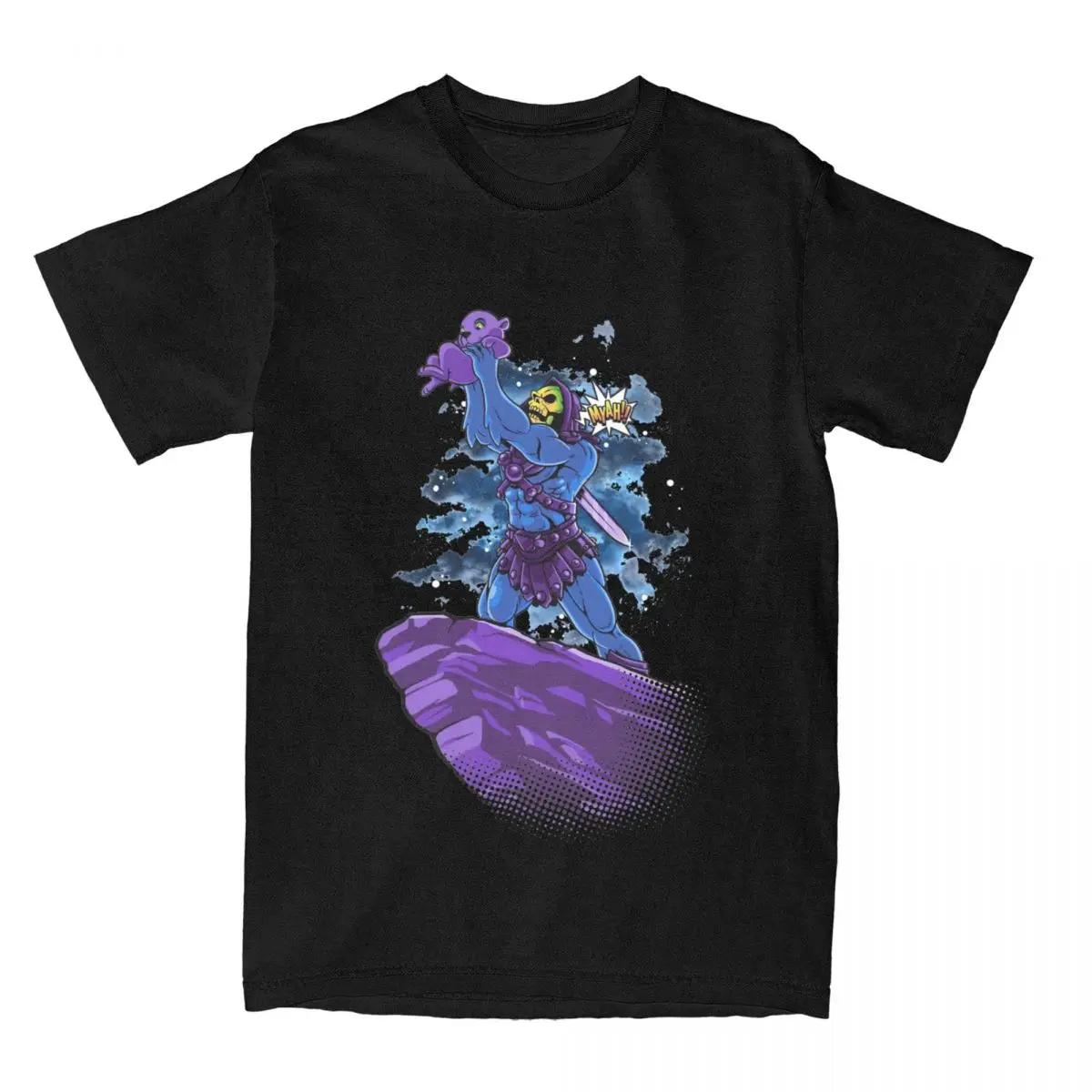 

Masters Of The Universe Skeletor And Panthor for Men Women T Shirts Merch Cool Tee Shirt T-Shirts Cotton Gift Clothes XXXXXL чёрный