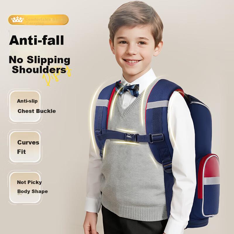 Disney Backpack for Primary School Girls Grades 4-6, Spine-Protecting, Load-Reducing, Multi-Layered,