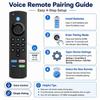 L5B83G Voice Replacement Remote Control Compatible with Fire TV Stick 2nd/3rd /4k Fire TV 3rd Generation for Fire TV 5