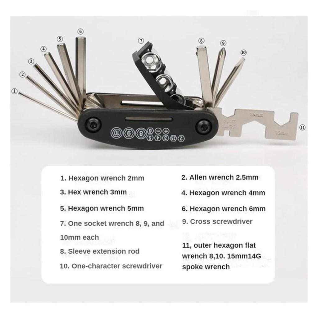 Repair Tools Driver Set for B&W R1200R R1200RS R1200RT R1200 S SE ST R 1200 R RS RT (Black2)