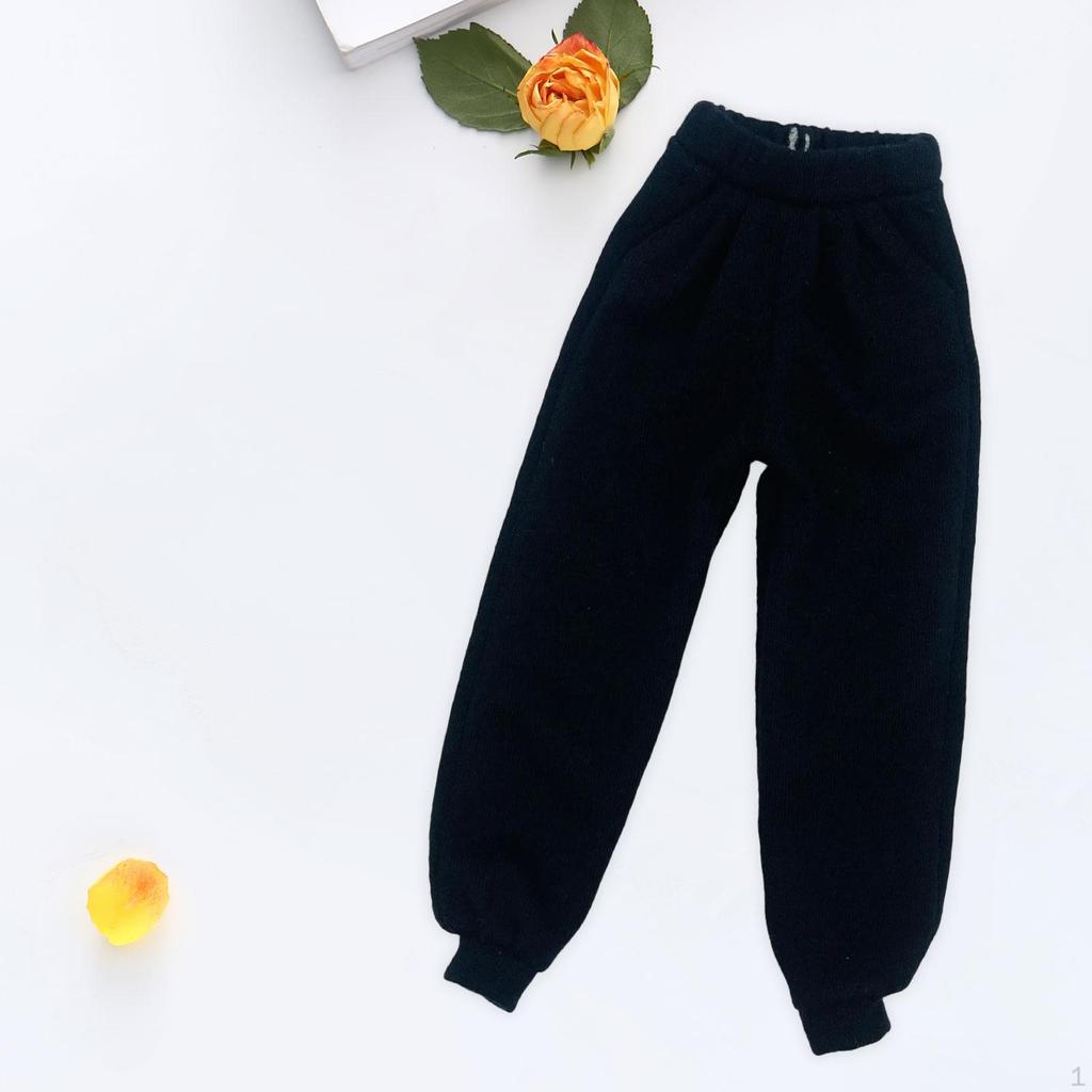 1/6 Doll Pants Miniature Clothing Relaxed Figurines for 12 Inches of Dress