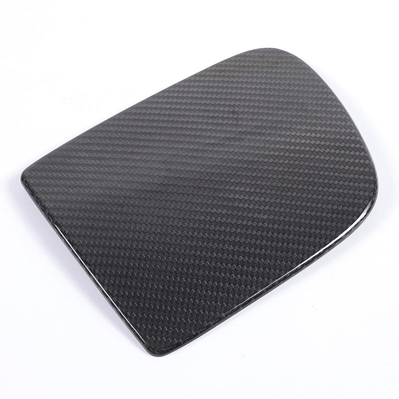 Real Carbon Fiber Car Fuel Tank Cap Decoration Cover Stickers For Chevrolet Corvette C6 2005-2013 Auto Exterior